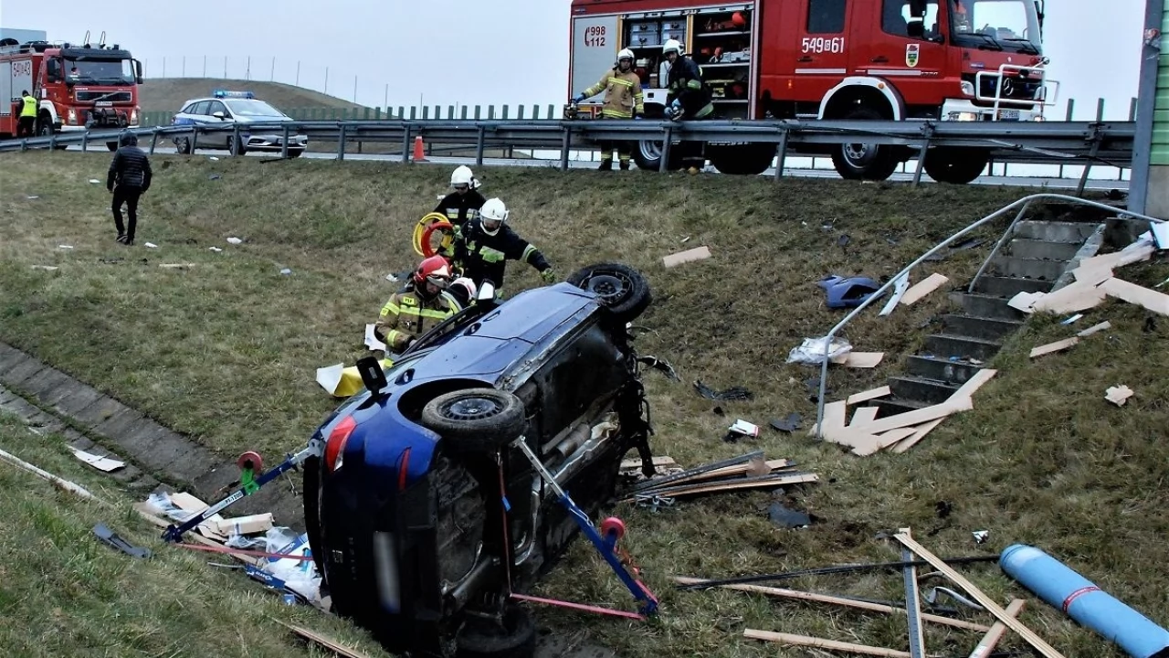 43-latek zginął na A1. Policja apeluje o ostrożną jazdę