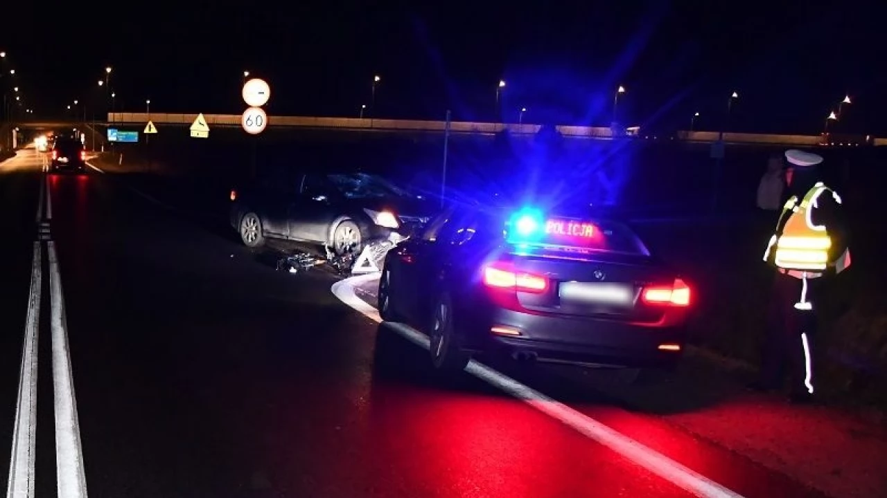 63-letni rowerzysta w szpitalu. Policjanci apelują o rozwagę