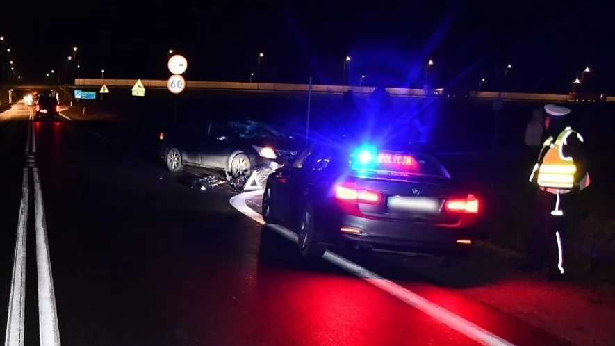 63-letni rowerzysta w szpitalu. Policjanci apelują o rozwagę