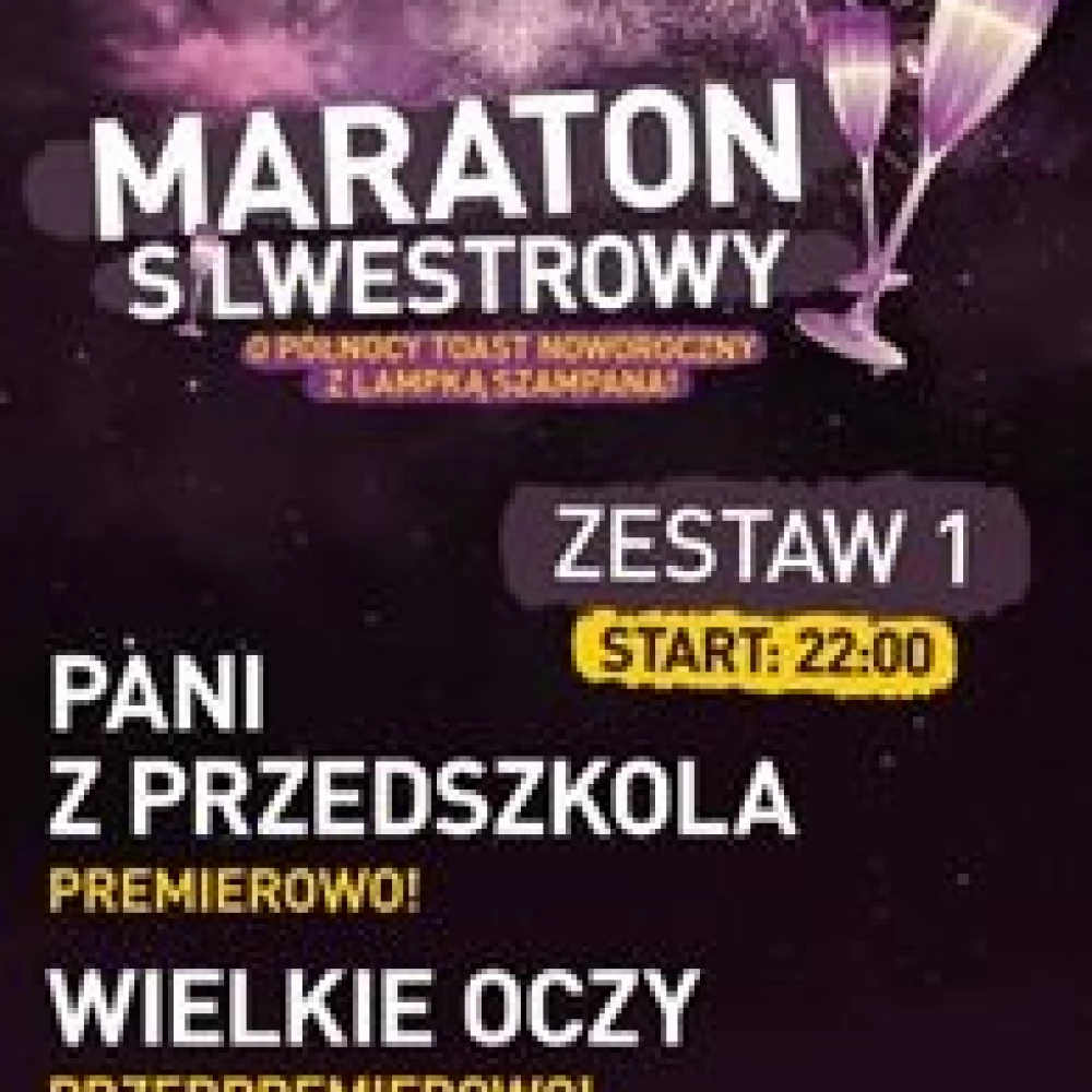 A może sylwester w kinie?