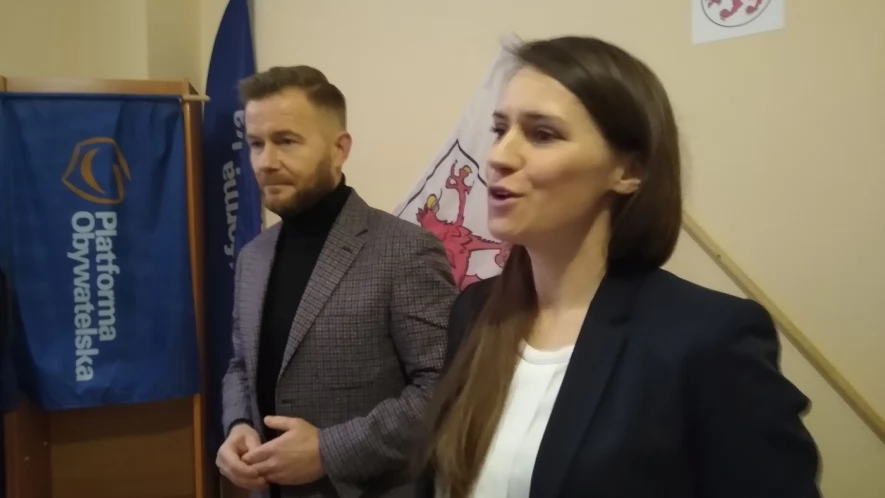 Agnieszka Pomaska i Ryszard Świlski otworzyli w Tczewie wspólne biuro