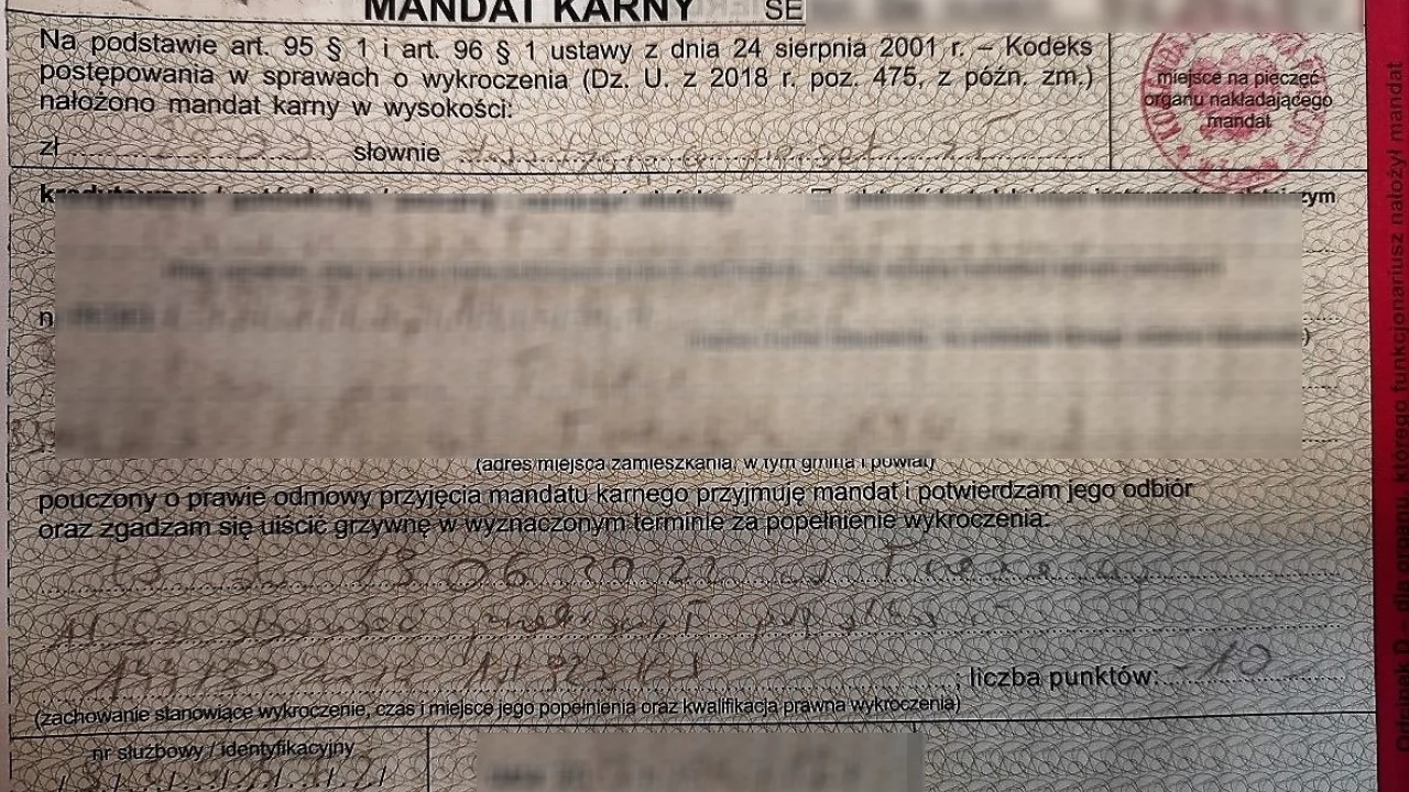 Ależ pirat! O 94 km/h za dużo na alei Solidarności