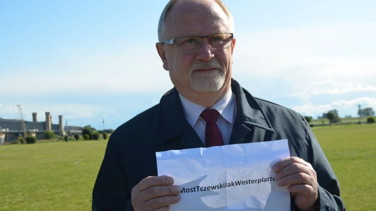 Arwid Żebrowski popiera, a Jarosław Kaczyński już wie o "Most Tczewski jak Westerplatte"