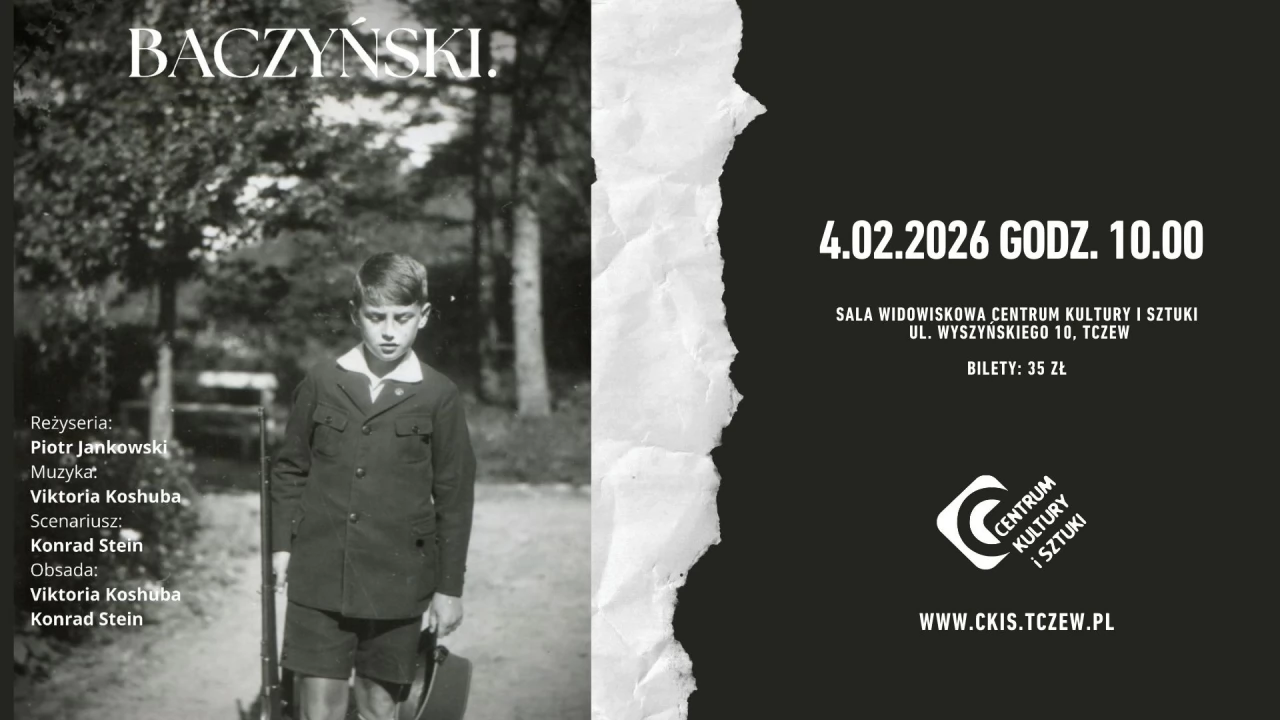 "Baczyński" - spektakl dla młodzieży