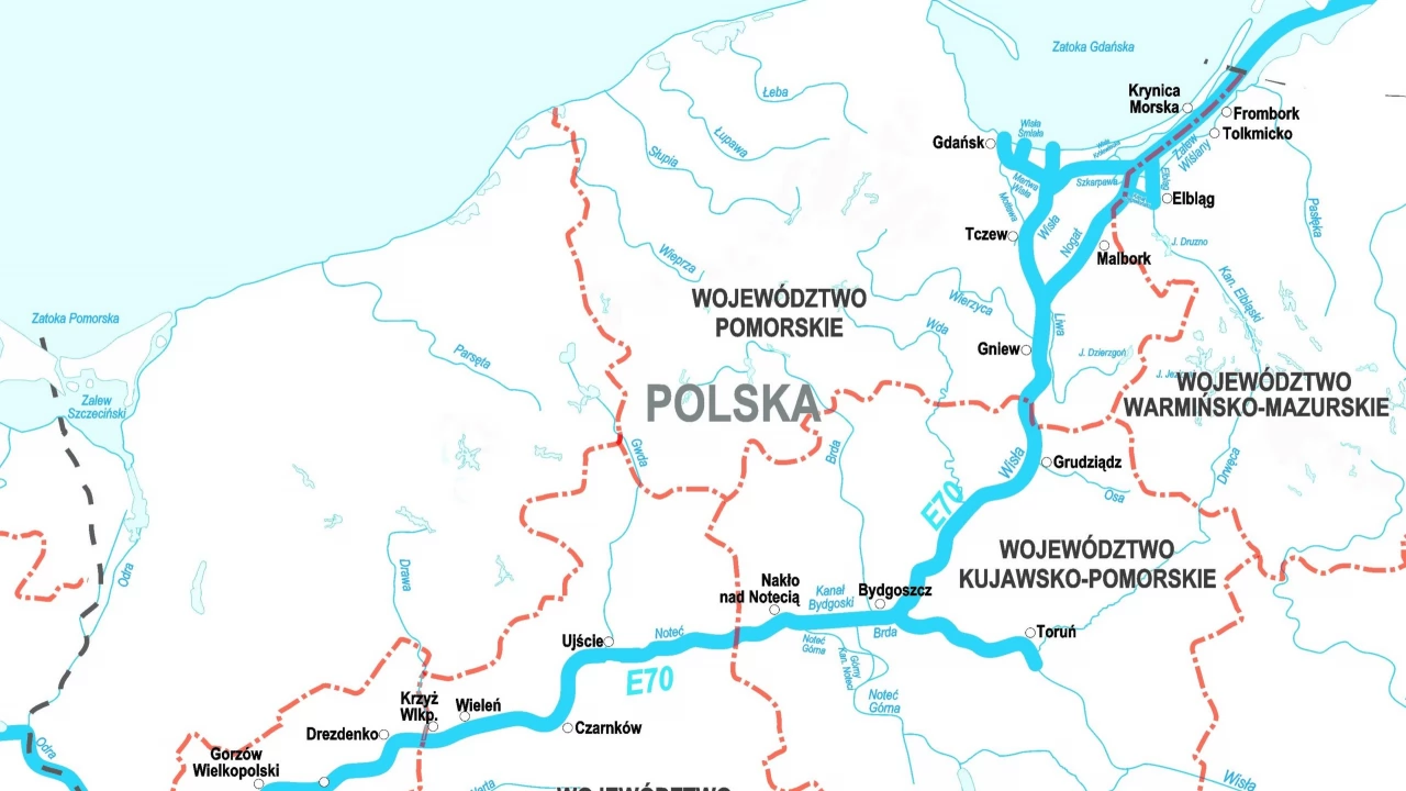 Będą działać na rzecz rozwoju drogi wodnej E70