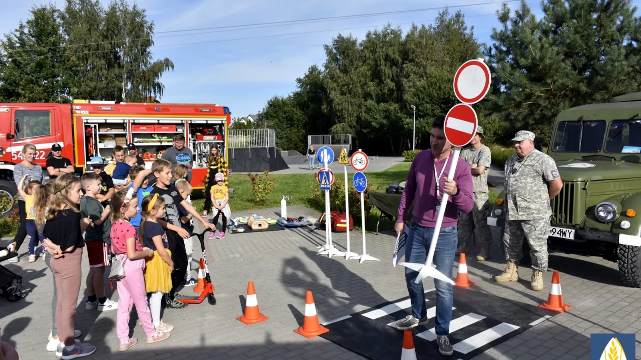 "Bezpieczna droga do szkoły" w Rożentalu