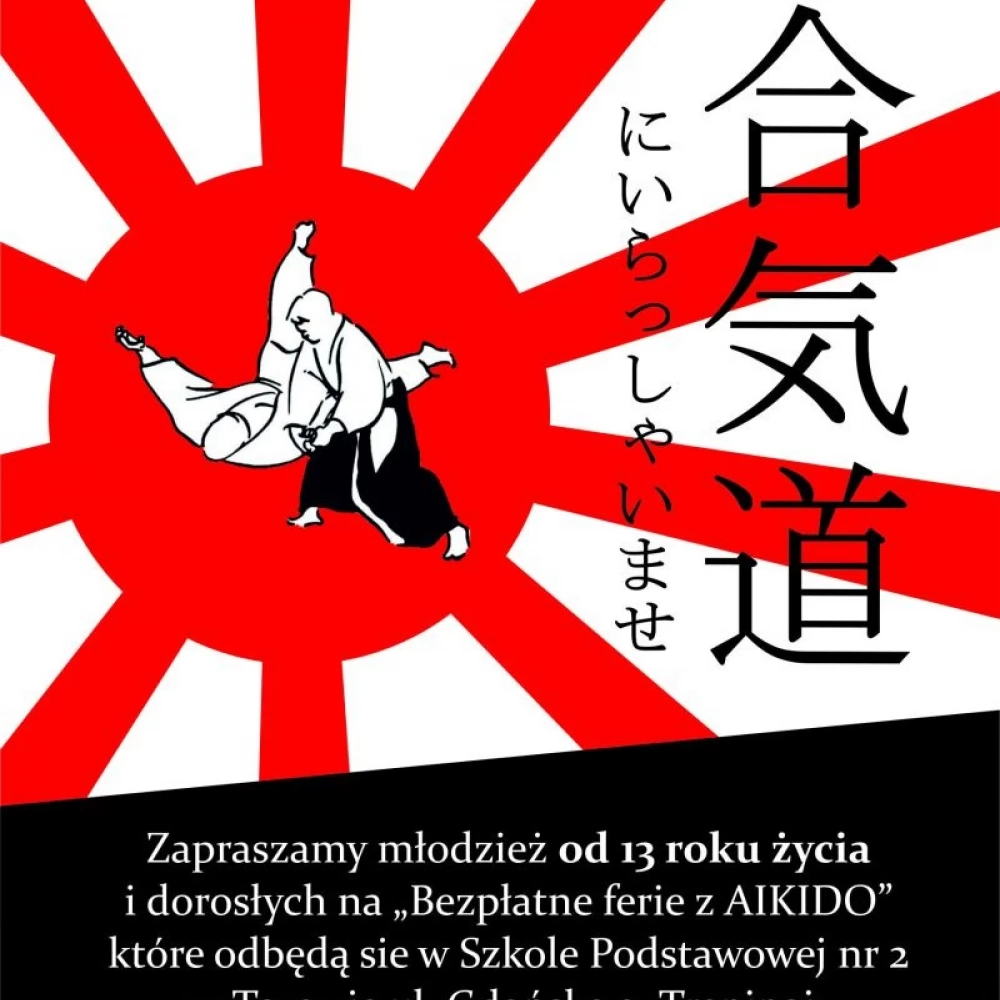Bezpłatne ferie z aikido