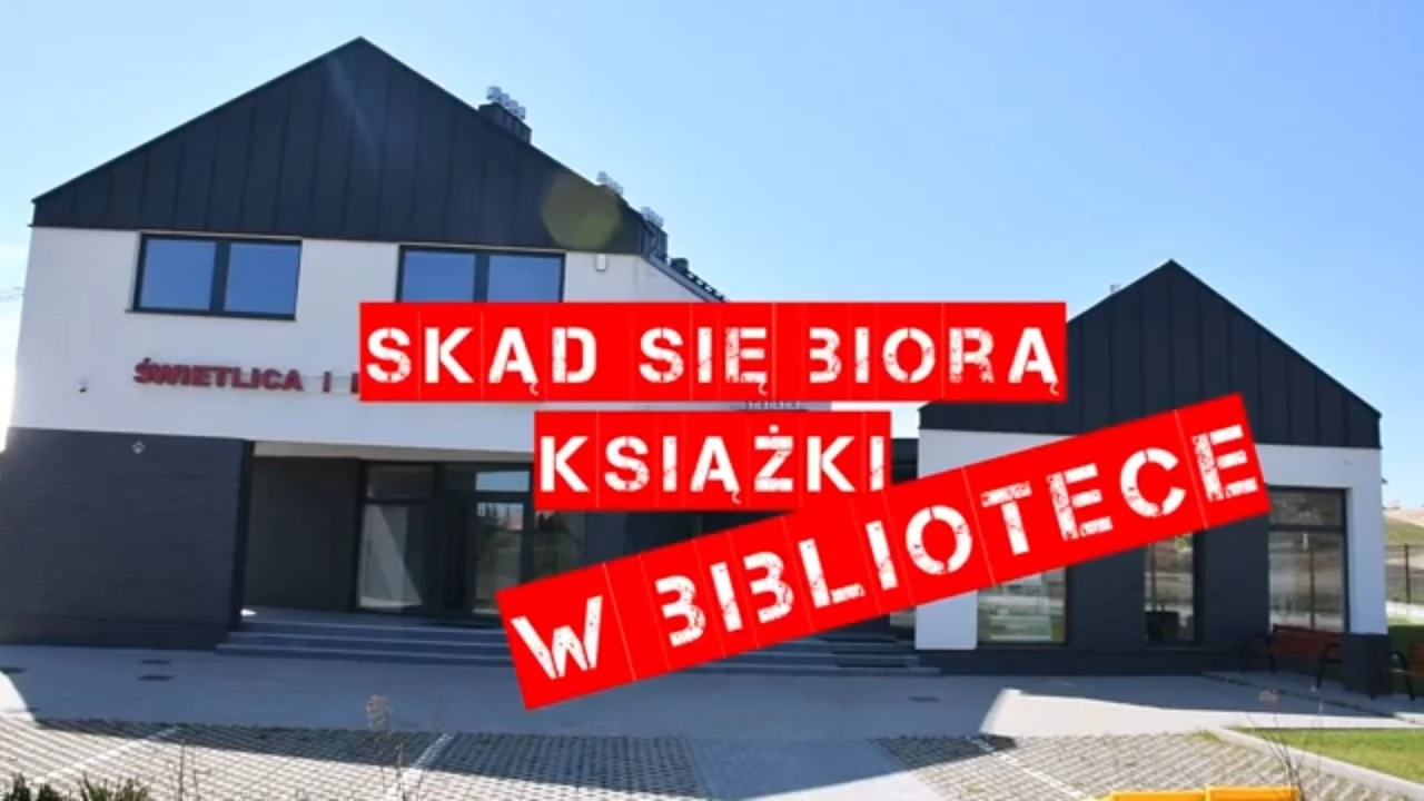 Biblioteczny filmik o książkach. Od drukarni do czytelnika