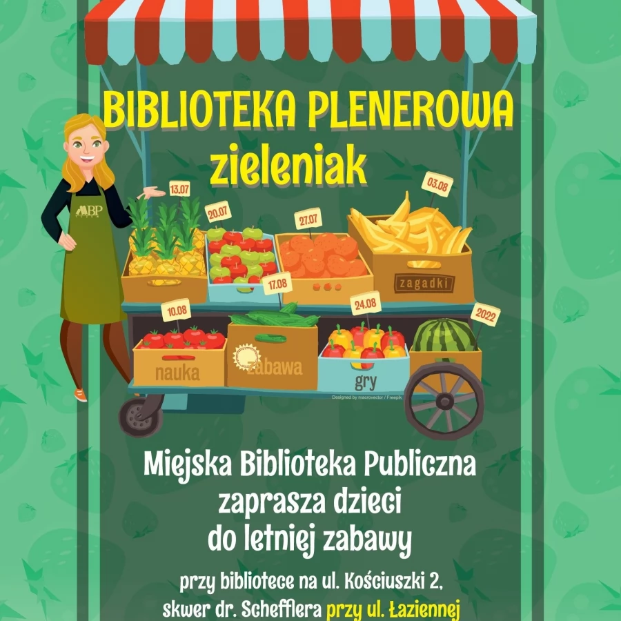 Biblioteka Plenerowa zaprasza