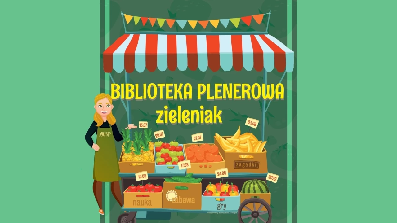 Biblioteka plenerowa zaprasza