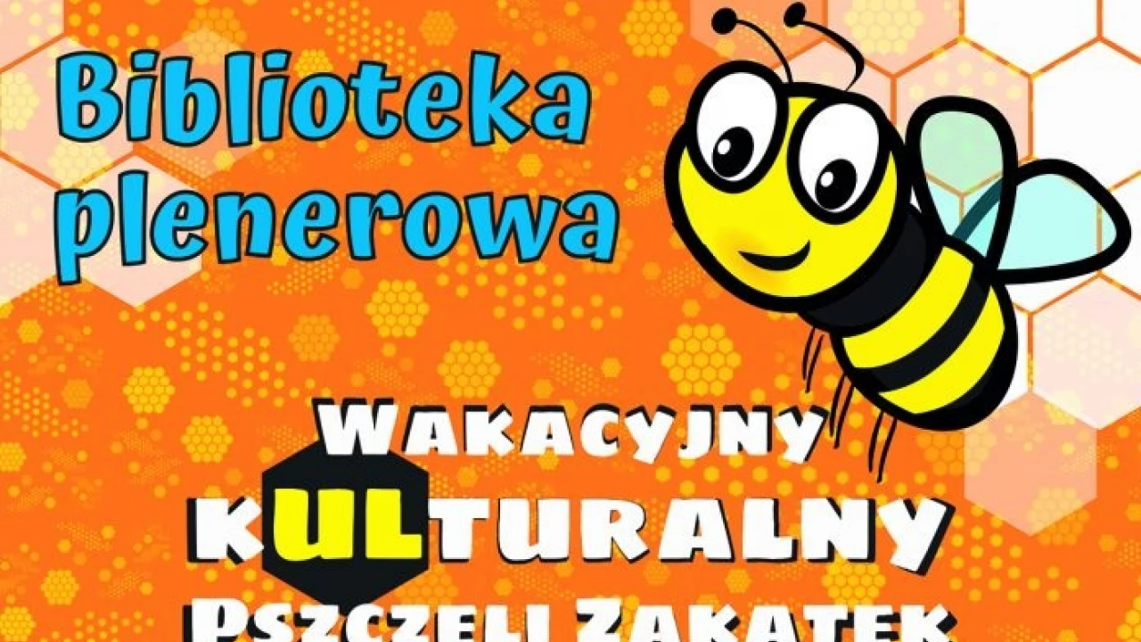 Biblioteka zaprasza w plener do kULturalnego zakątka
