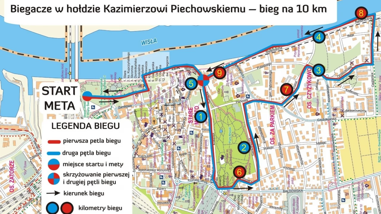 Biegacze w hołdzie Kazimierzowi Piechowskiemu