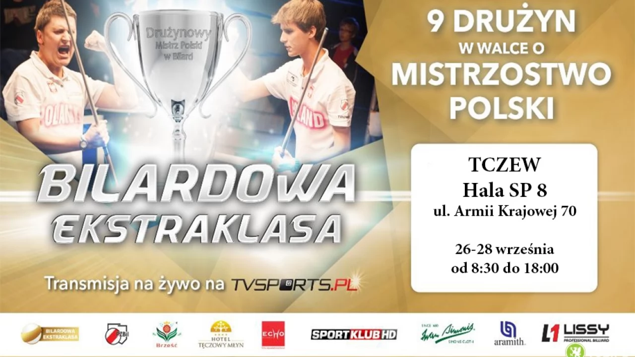 Bilardowa Ekstraklasa w Tczewie