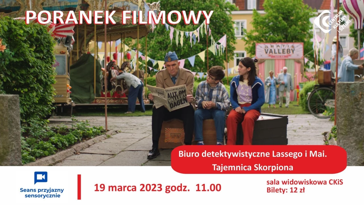 Biuro detektywistyczne Lassego i Mai. Tajemnica Skorpiona - Poranek Filmowy Przyjazny Sensorycznie
