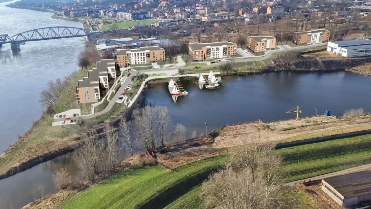 Blisko 300 mieszkań w nowych blokach nad Wisłą? Inwestor wystąpił do radnych