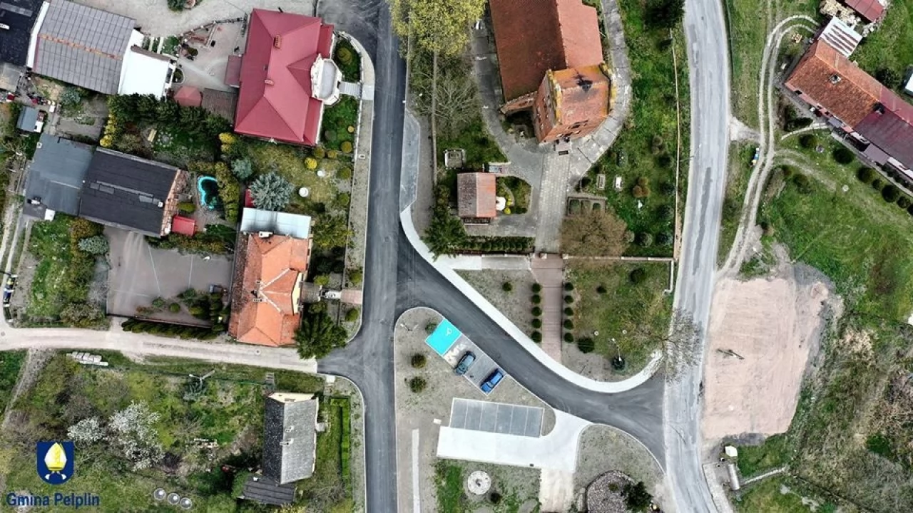 Budowa drogi gminnej w centrum Wielkiego Garca zakończona
