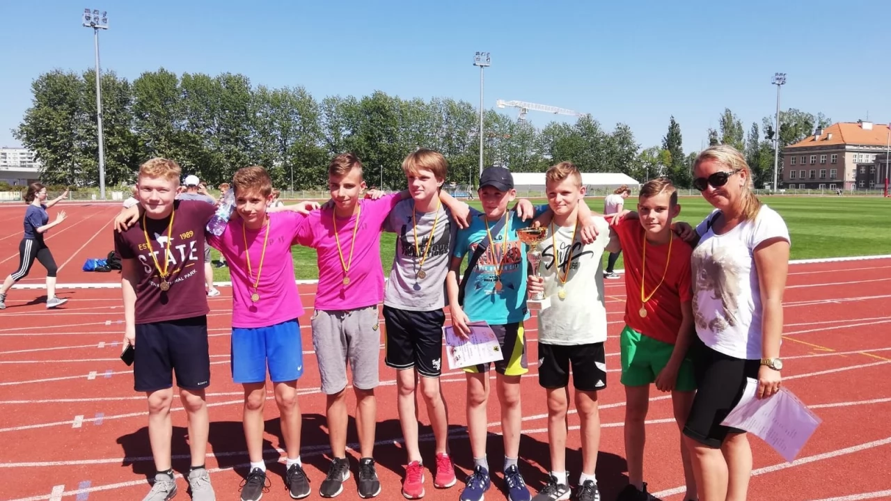 Chłopcy z SP 11 Tczew złotymi medalistami
