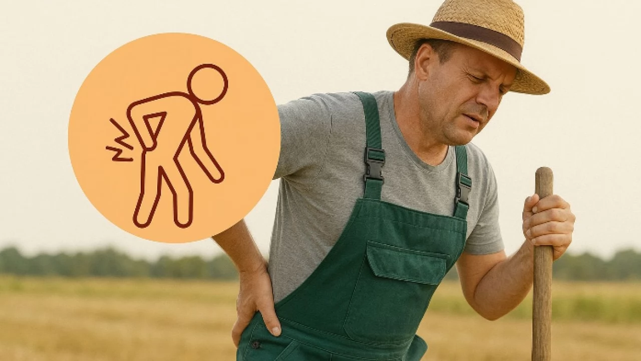 Choroby układu ruchu w pracy rolnika - skąd się biorą i jak z nimi walczyć?