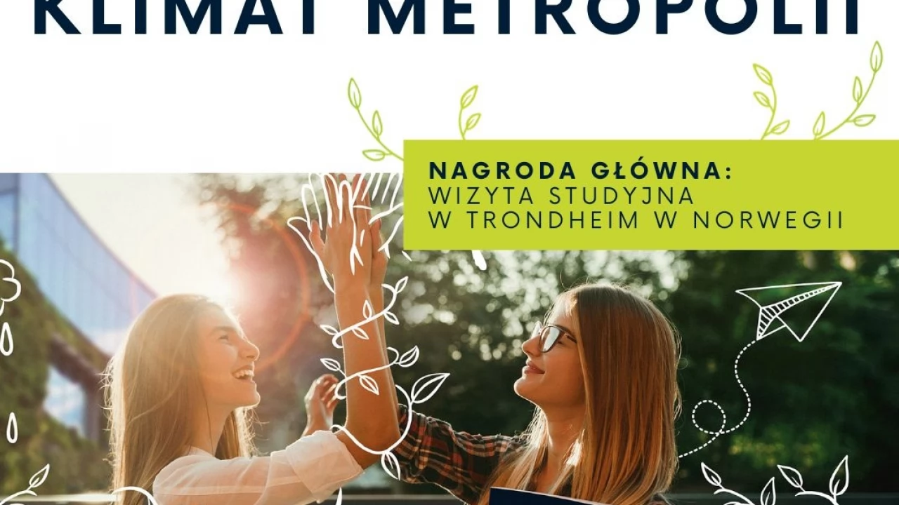 "Chrońmy klimat metropolii" - konkurs dla młodych ekowizjonerów