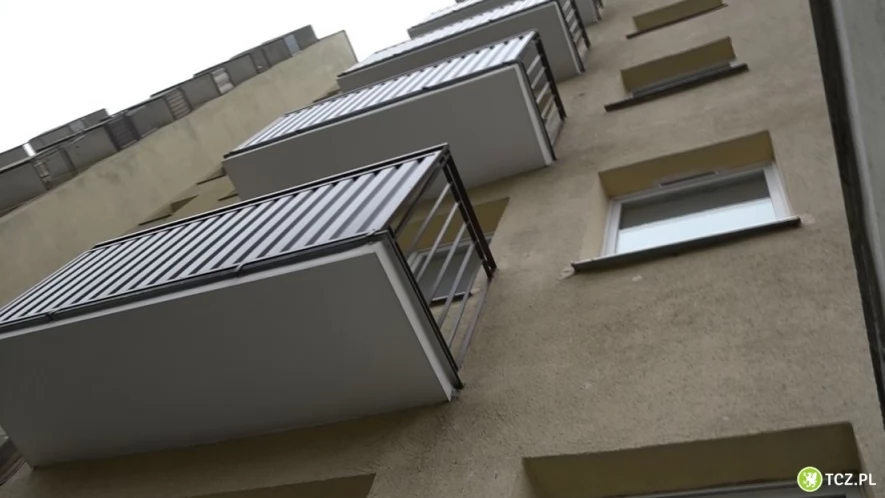 Ciąg dalszy balkonów...