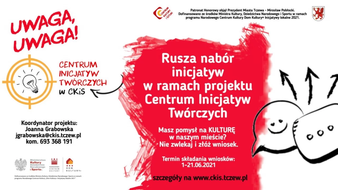 CKiS pomoże zrealizować kulturalne inicjatywy. Czekają granty