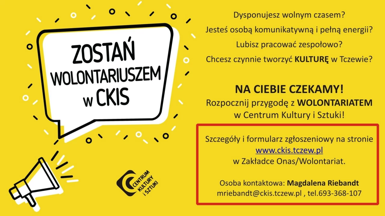 CKiS szuka wolontariuszy