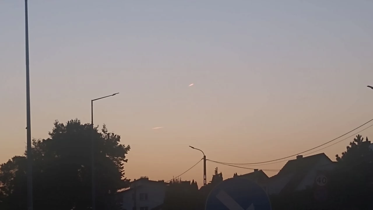 Co latało nad Tczewem?