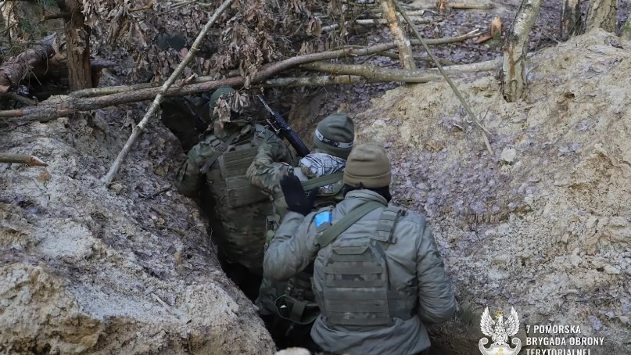 Ćwiczenia wojskowe na byłym poligonie i w podtczewskich lasach
