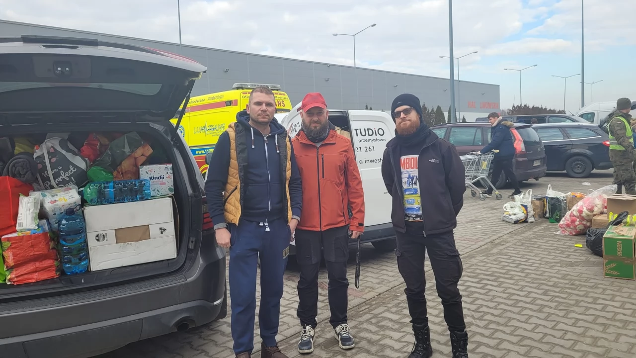 Część pomocy na miejscu, TIR wyruszy w drogę, a społeczność ukraińska zaprasza na manifestację