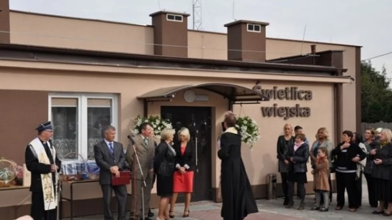 Dąbrówka Tczewska. Świetlica jak nowa