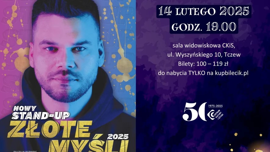 DANIEL MIDAS w programie "ZŁOTE MYŚLI" - stand-up [Zmiana terminu]