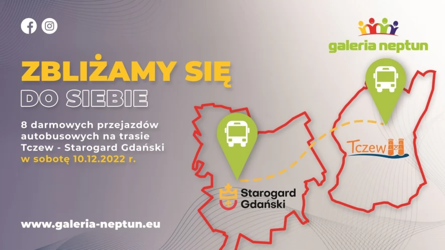 Darmowe autobusy do Starogardu Gdańskiego