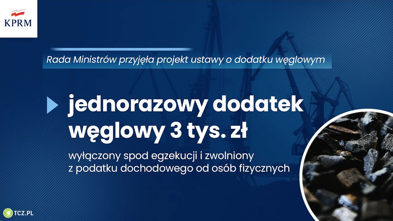 Dodatek węglowy - informacja dla mieszkańców