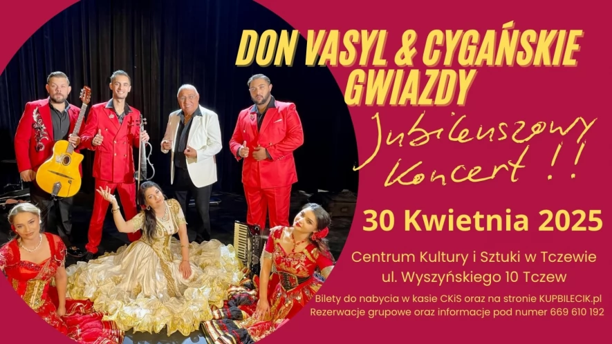 Don Vasyl i Gwiazdy Cygańskiej Pieśni - Koncert Jubileuszowy