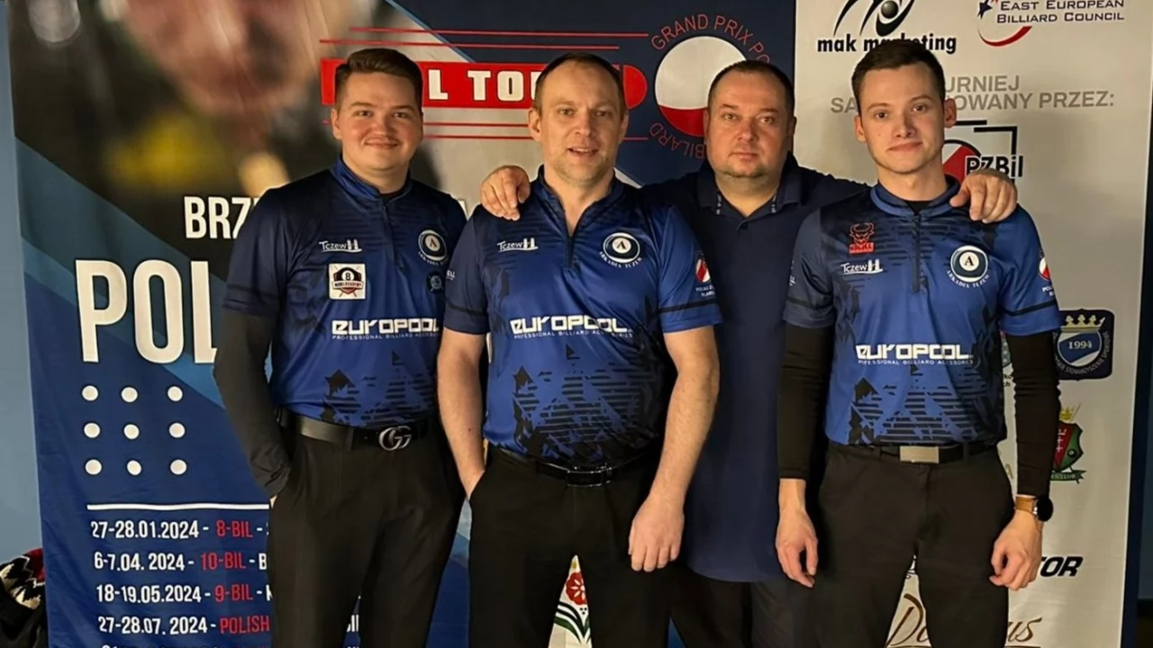 Doskonały występ zawodników tczewskiej Arkadii w zawodach Grand Prix Polski Pol Tour