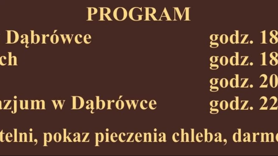 Dożynki gminne