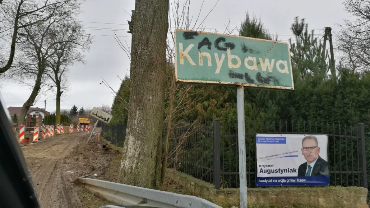 Dramat na przebudowie drogi w Knybawie. Nowy wójt - po wyborach już nie warto pamiętać o mieszkańcach?
