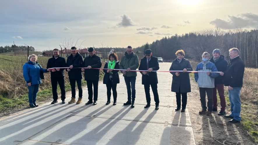 Droga Śliwiny - Waćmierek oficjalnie otwarta