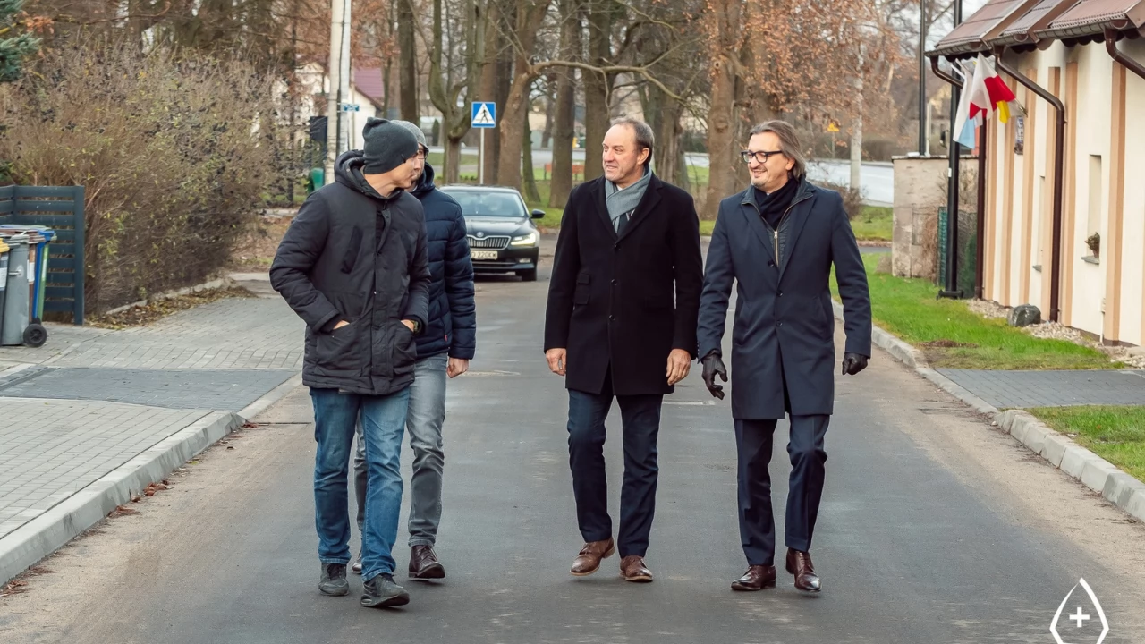Droga w Gręblinie zmodernizowana