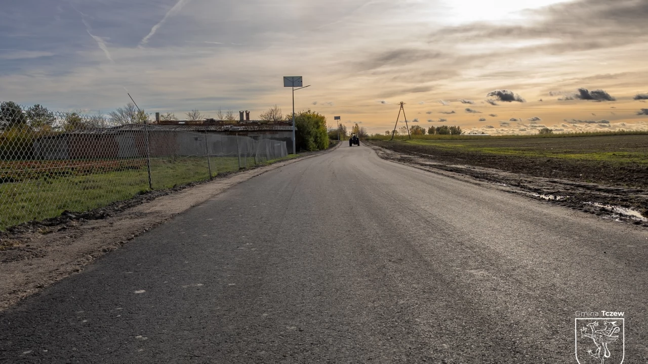 Droga w Maleninie gotowa