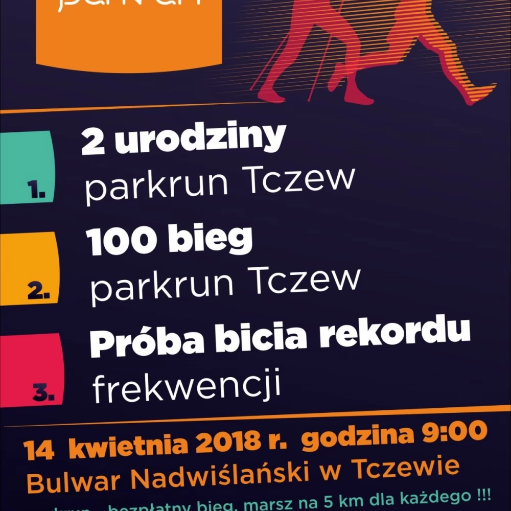 Drugie urodziny parkrun Tczew!