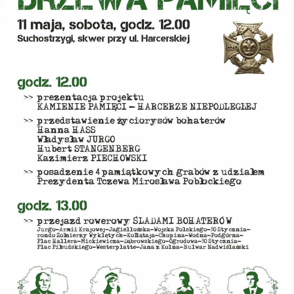 Drzewa pamięci - w hołdzie harcerzom
