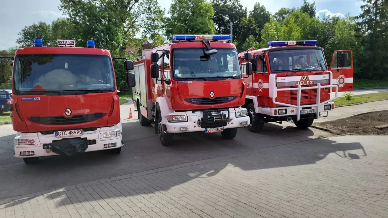 Dwa auta dla jednostek OSP z powiatu tczewskiego