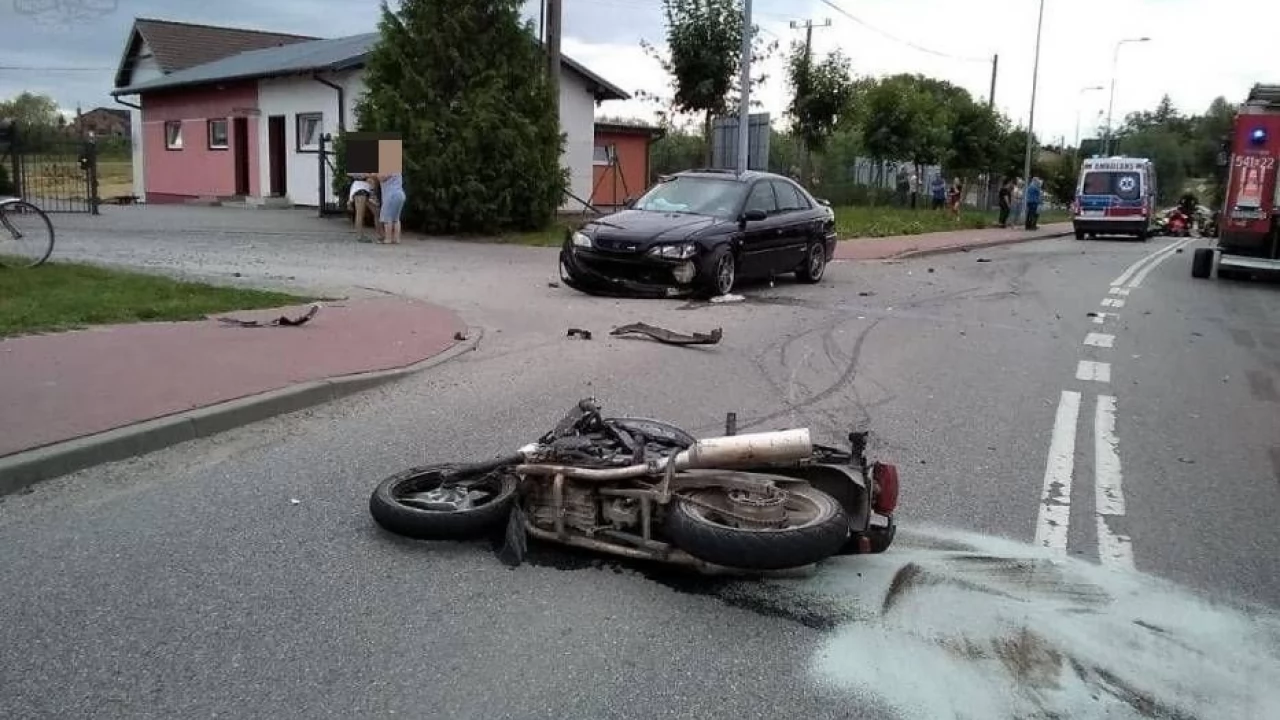 Dwa poważne wypadki w okolicy Tczewa
