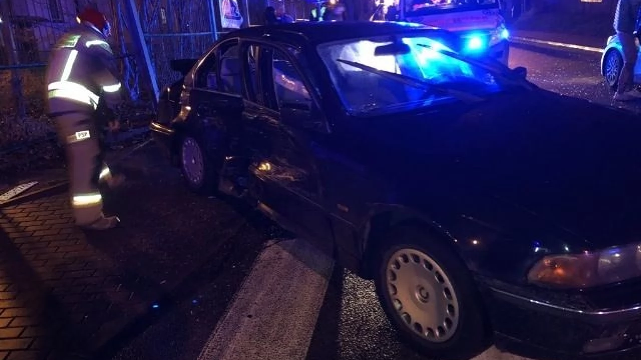 Dwie osoby ranne w wypadku na Bałdowskiej