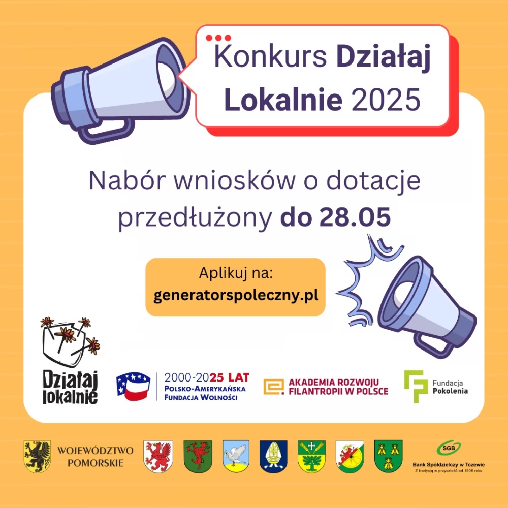 Działaj lokalnie - nabór przedłużony