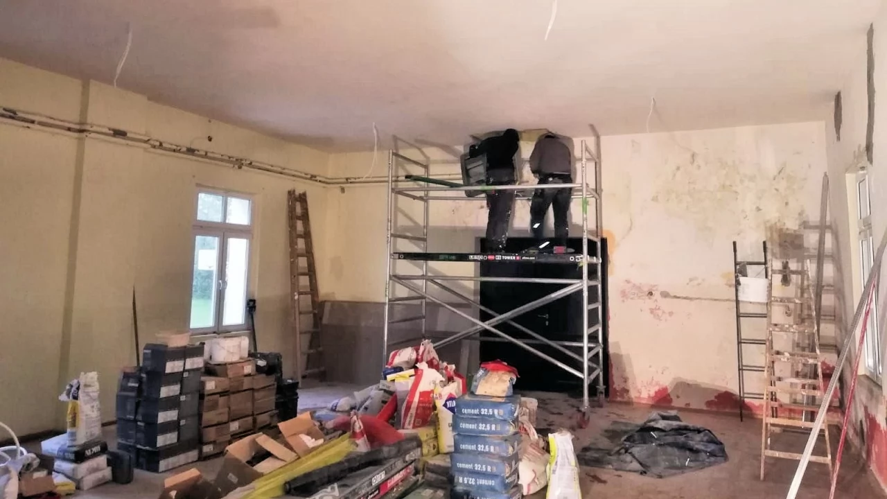 Dzięki środkom z Ministerstwa Kultury świetlica wiejska w Gogolewie przechodzi przemianę