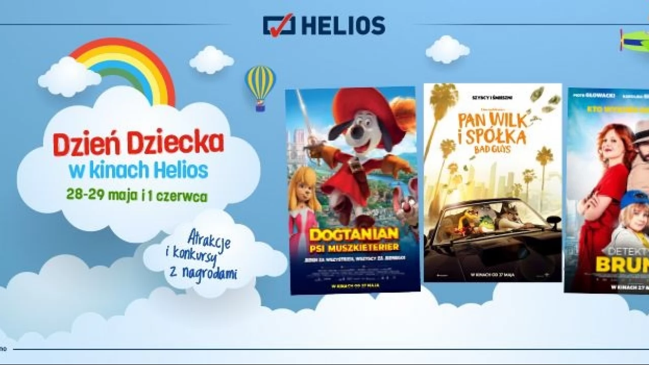 Dzień dziecka w kinie Helios