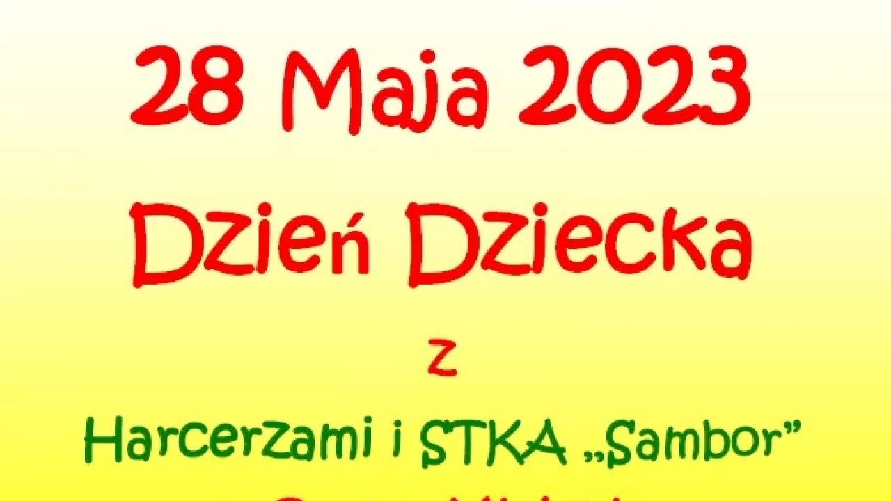 Dzień dziecka z Harcerzami