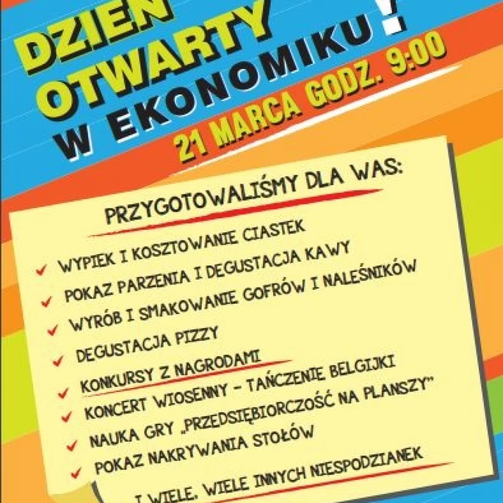 Dzień otwarty w Ekonomiku